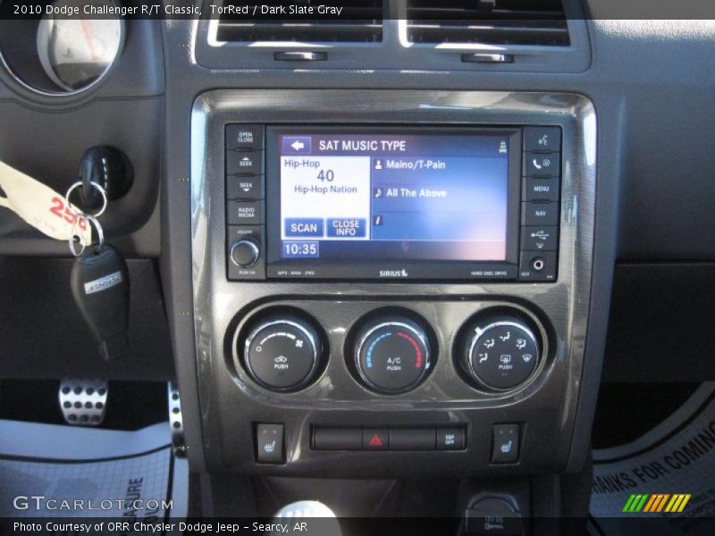 TorRed / Dark Slate Gray 2010 Dodge Challenger R/T Classic