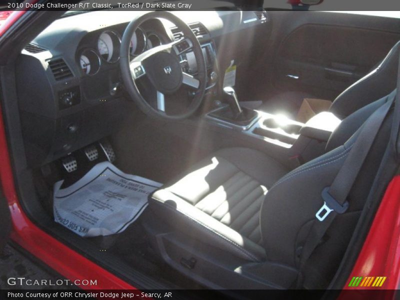 TorRed / Dark Slate Gray 2010 Dodge Challenger R/T Classic