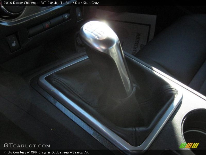 TorRed / Dark Slate Gray 2010 Dodge Challenger R/T Classic