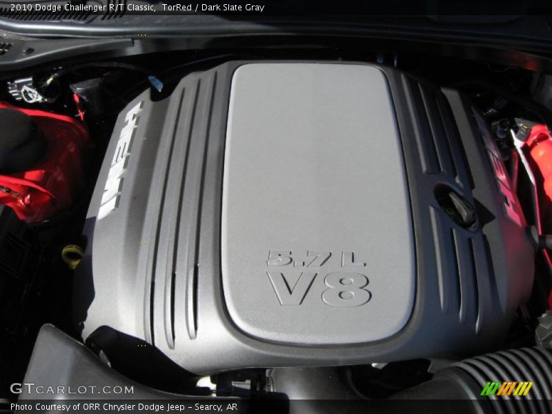 TorRed / Dark Slate Gray 2010 Dodge Challenger R/T Classic