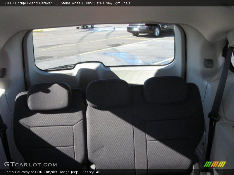 Stone White / Dark Slate Gray/Light Shale 2010 Dodge Grand Caravan SE