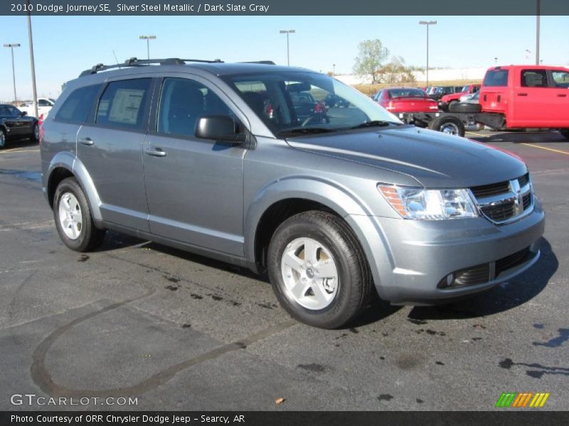 Silver Steel Metallic / Dark Slate Gray 2010 Dodge Journey SE