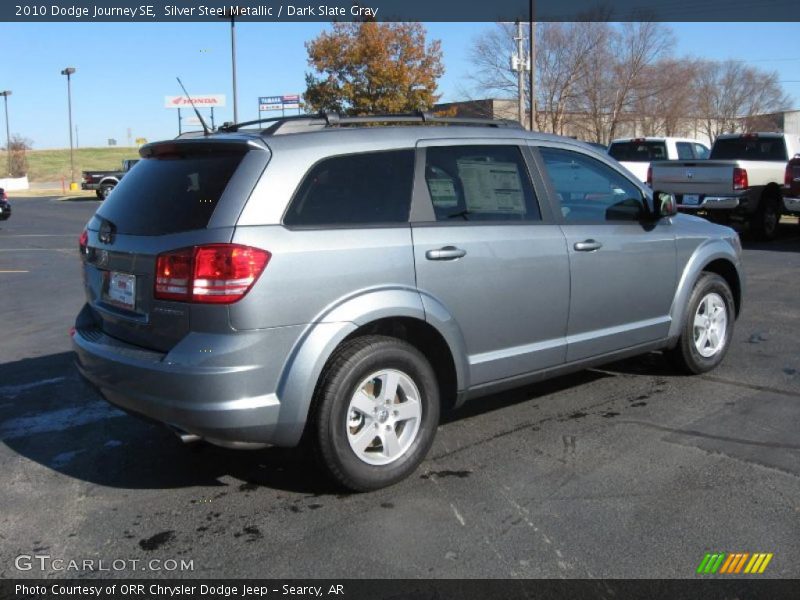 Silver Steel Metallic / Dark Slate Gray 2010 Dodge Journey SE