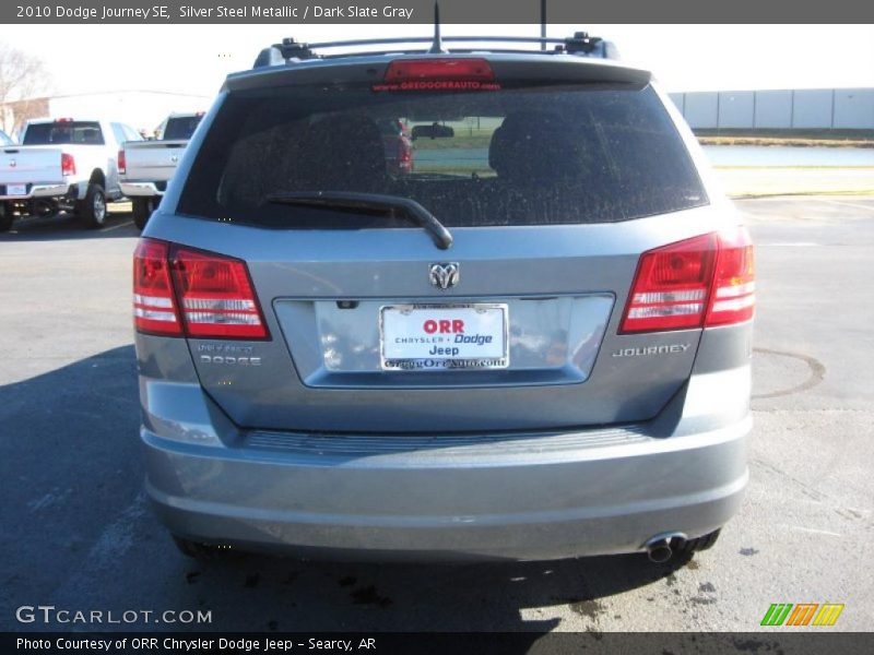 Silver Steel Metallic / Dark Slate Gray 2010 Dodge Journey SE