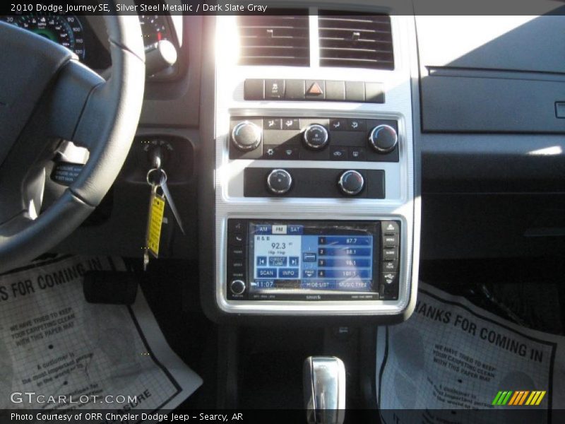 Silver Steel Metallic / Dark Slate Gray 2010 Dodge Journey SE