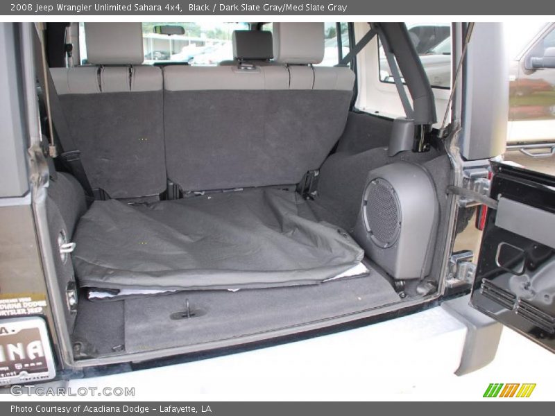 Black / Dark Slate Gray/Med Slate Gray 2008 Jeep Wrangler Unlimited Sahara 4x4