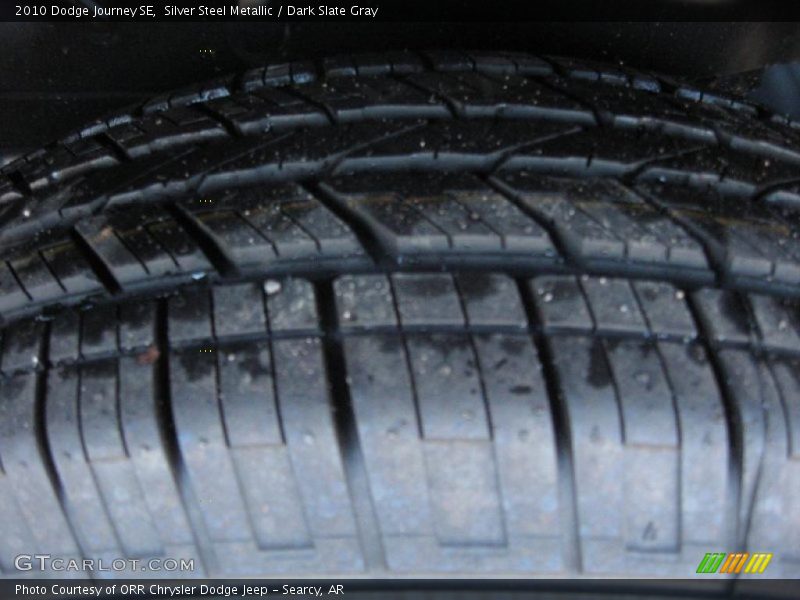 Silver Steel Metallic / Dark Slate Gray 2010 Dodge Journey SE