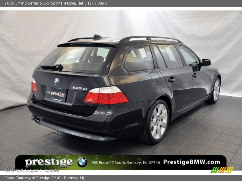 Jet Black / Black 2008 BMW 5 Series 535xi Sports Wagon