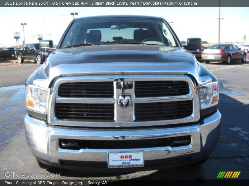 Brilliant Black Crystal Pearl / Dark Slate/Medium Graystone 2011 Dodge Ram 2500 HD ST Crew Cab 4x4