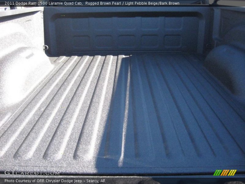 Rugged Brown Pearl / Light Pebble Beige/Bark Brown 2011 Dodge Ram 1500 Laramie Quad Cab