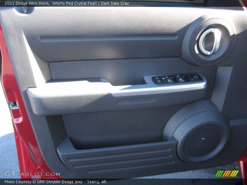 Inferno Red Crystal Pearl / Dark Slate Gray 2011 Dodge Nitro Shock