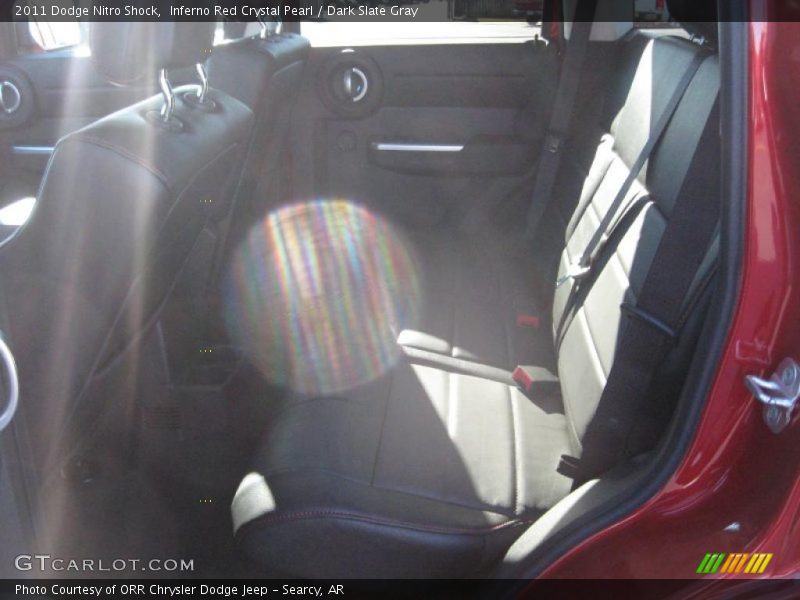 Inferno Red Crystal Pearl / Dark Slate Gray 2011 Dodge Nitro Shock