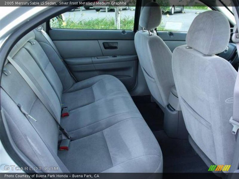 2005 Sable LS Sedan Medium Graphite Interior