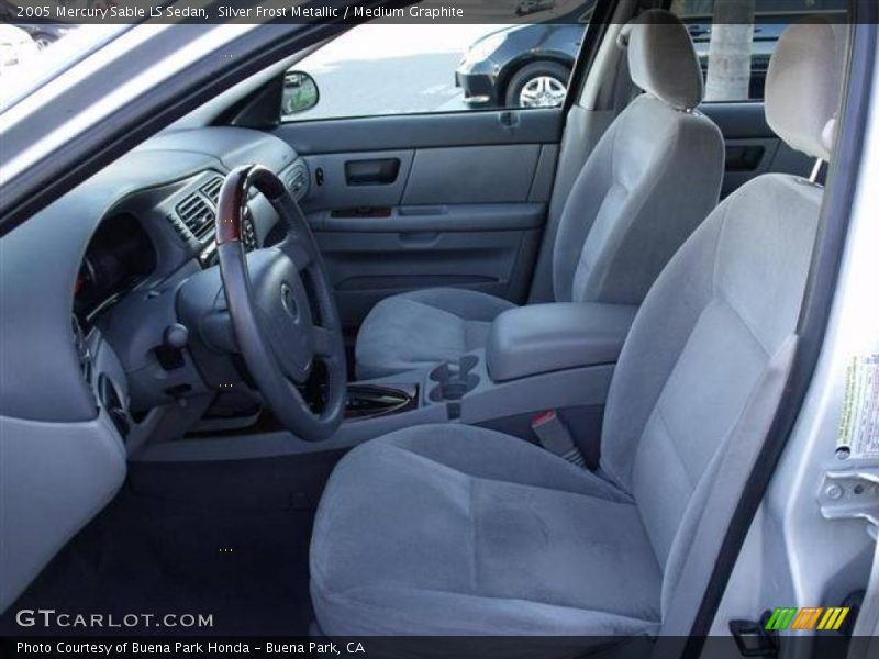  2005 Sable LS Sedan Medium Graphite Interior