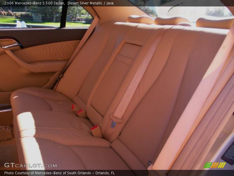 Desert Silver Metallic / Java 2006 Mercedes-Benz S 500 Sedan