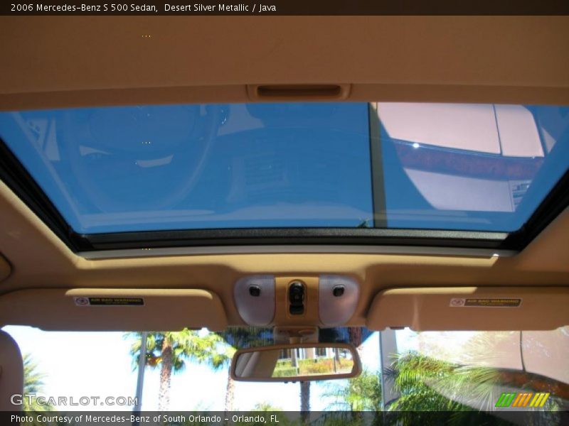 Desert Silver Metallic / Java 2006 Mercedes-Benz S 500 Sedan