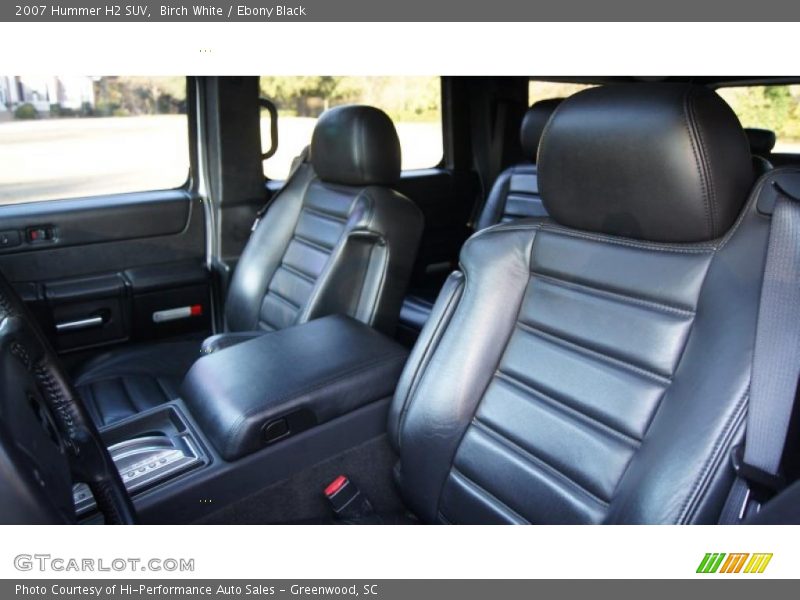 Birch White / Ebony Black 2007 Hummer H2 SUV
