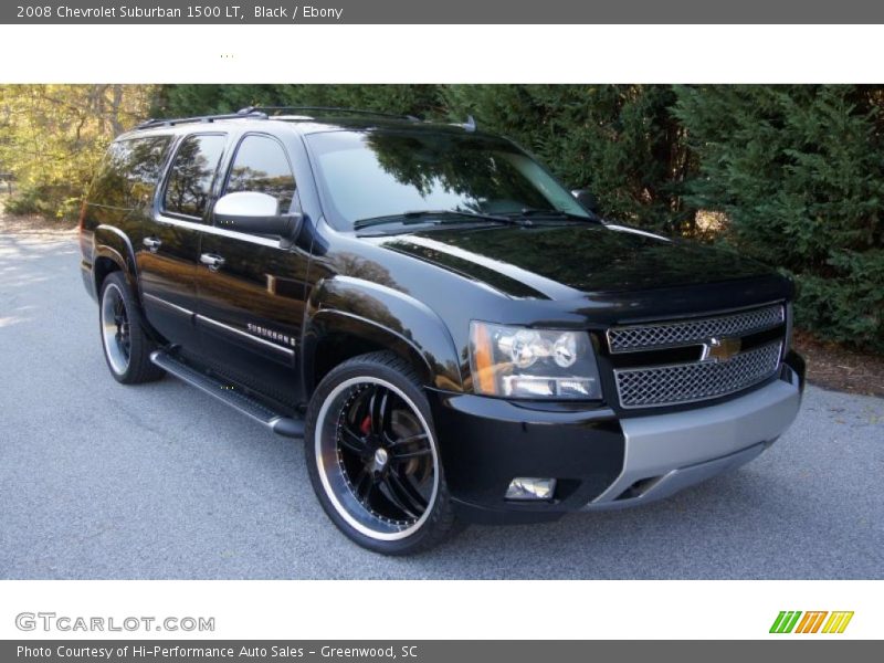 Black / Ebony 2008 Chevrolet Suburban 1500 LT