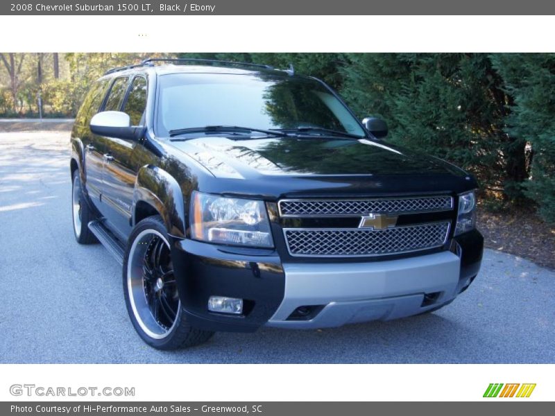 Black / Ebony 2008 Chevrolet Suburban 1500 LT