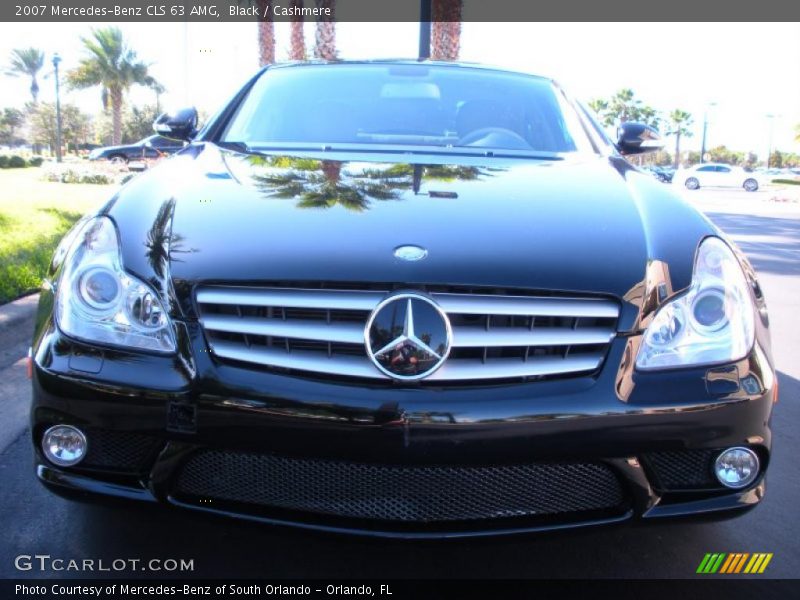 Black / Cashmere 2007 Mercedes-Benz CLS 63 AMG