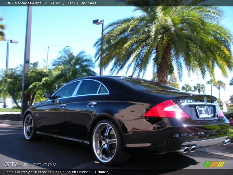 Black / Cashmere 2007 Mercedes-Benz CLS 63 AMG