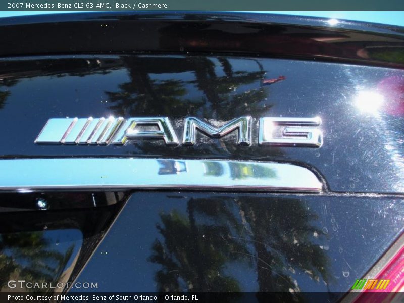 Black / Cashmere 2007 Mercedes-Benz CLS 63 AMG