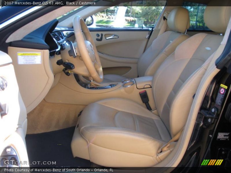  2007 CLS 63 AMG Cashmere Interior