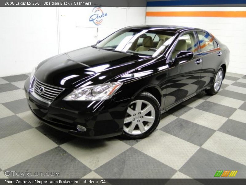 Obsidian Black / Cashmere 2008 Lexus ES 350