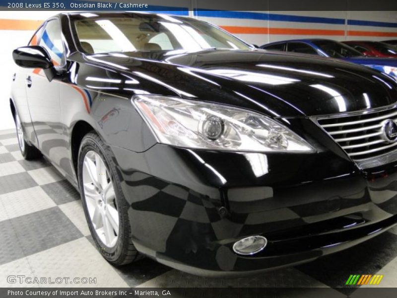Obsidian Black / Cashmere 2008 Lexus ES 350