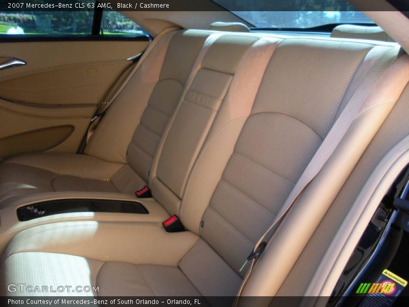 Black / Cashmere 2007 Mercedes-Benz CLS 63 AMG