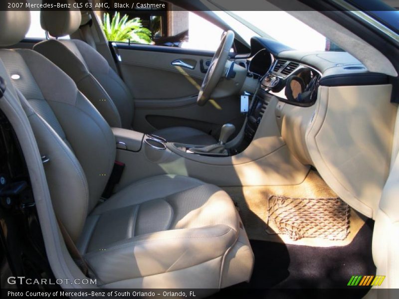 Black / Cashmere 2007 Mercedes-Benz CLS 63 AMG