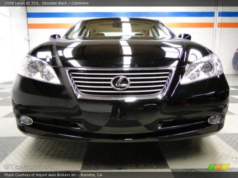 Obsidian Black / Cashmere 2008 Lexus ES 350