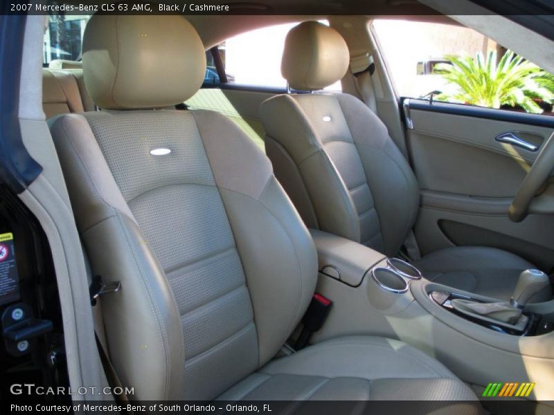  2007 CLS 63 AMG Cashmere Interior