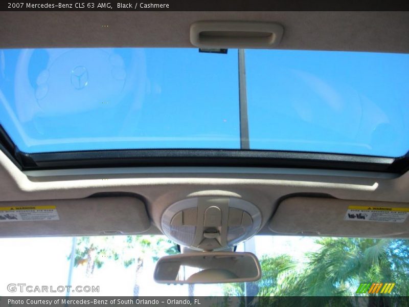 Black / Cashmere 2007 Mercedes-Benz CLS 63 AMG