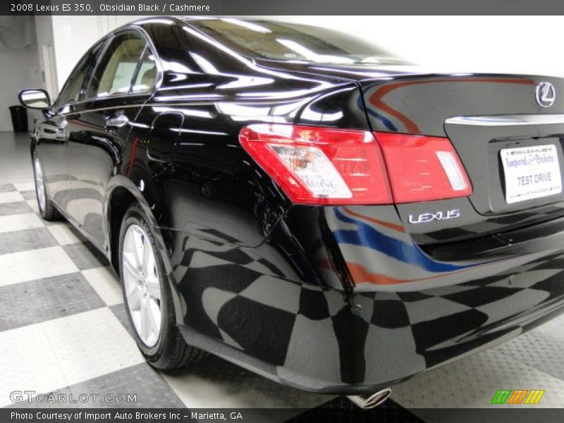 Obsidian Black / Cashmere 2008 Lexus ES 350