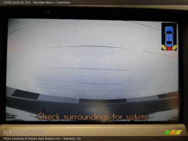 Obsidian Black / Cashmere 2008 Lexus ES 350