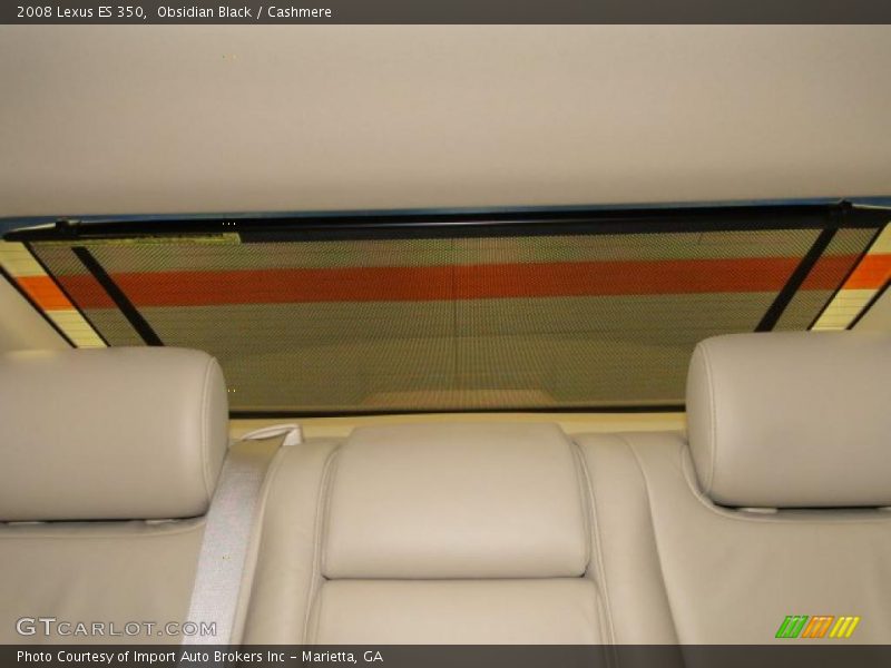 Obsidian Black / Cashmere 2008 Lexus ES 350