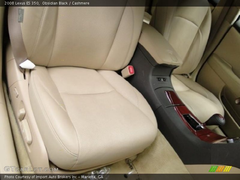 Obsidian Black / Cashmere 2008 Lexus ES 350