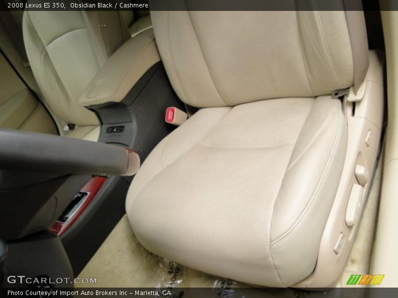 Obsidian Black / Cashmere 2008 Lexus ES 350