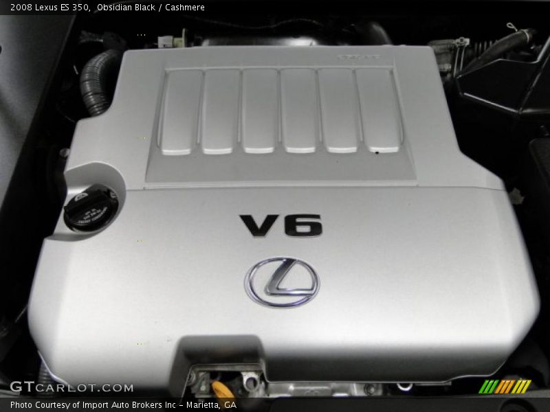 Obsidian Black / Cashmere 2008 Lexus ES 350