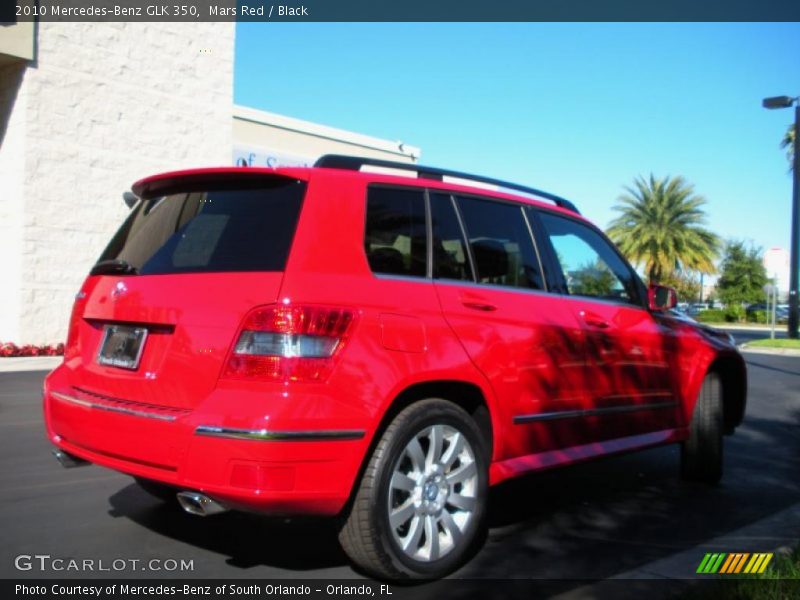 Mars Red / Black 2010 Mercedes-Benz GLK 350