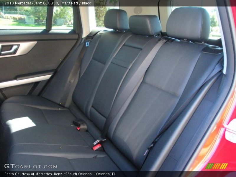 Mars Red / Black 2010 Mercedes-Benz GLK 350