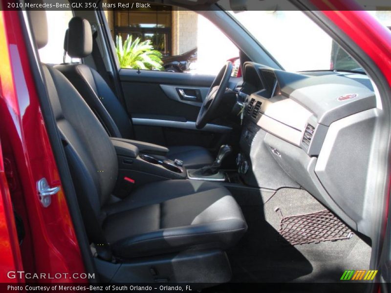 Mars Red / Black 2010 Mercedes-Benz GLK 350