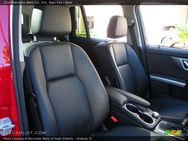 Mars Red / Black 2010 Mercedes-Benz GLK 350