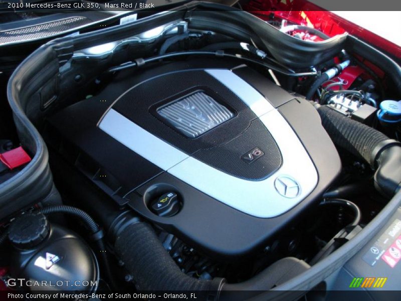 Mars Red / Black 2010 Mercedes-Benz GLK 350