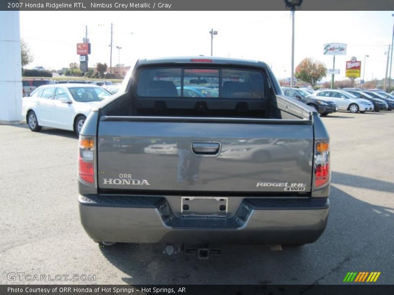 Nimbus Grey Metallic / Gray 2007 Honda Ridgeline RTL