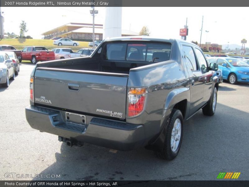 Nimbus Grey Metallic / Gray 2007 Honda Ridgeline RTL