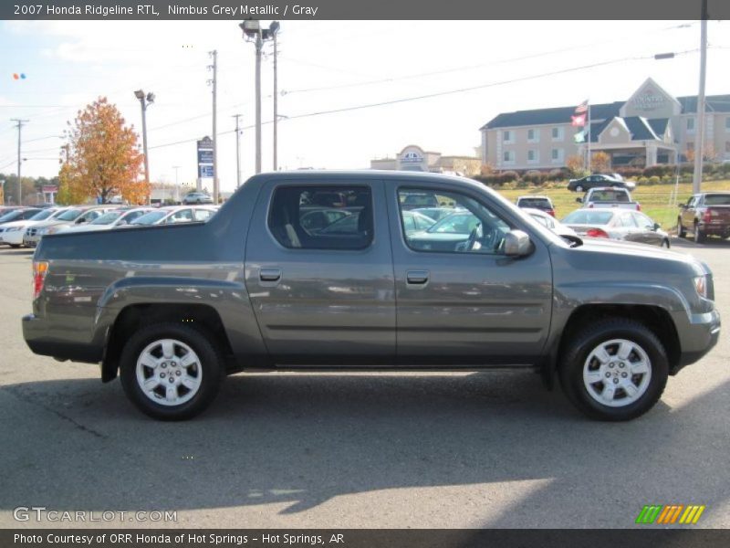 Nimbus Grey Metallic / Gray 2007 Honda Ridgeline RTL