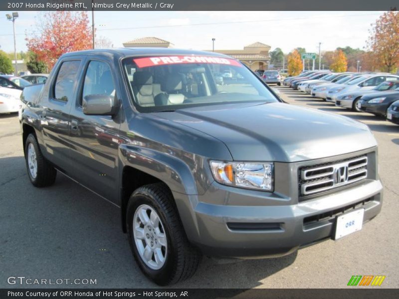 Nimbus Grey Metallic / Gray 2007 Honda Ridgeline RTL