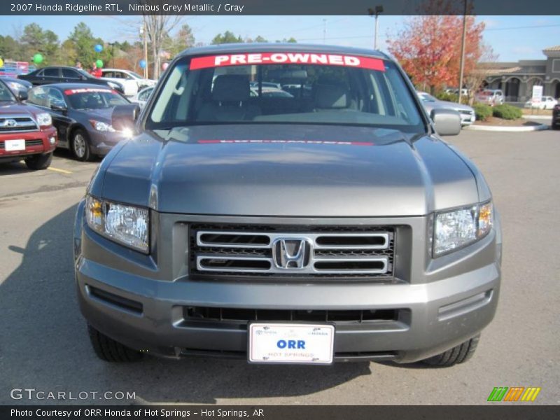Nimbus Grey Metallic / Gray 2007 Honda Ridgeline RTL